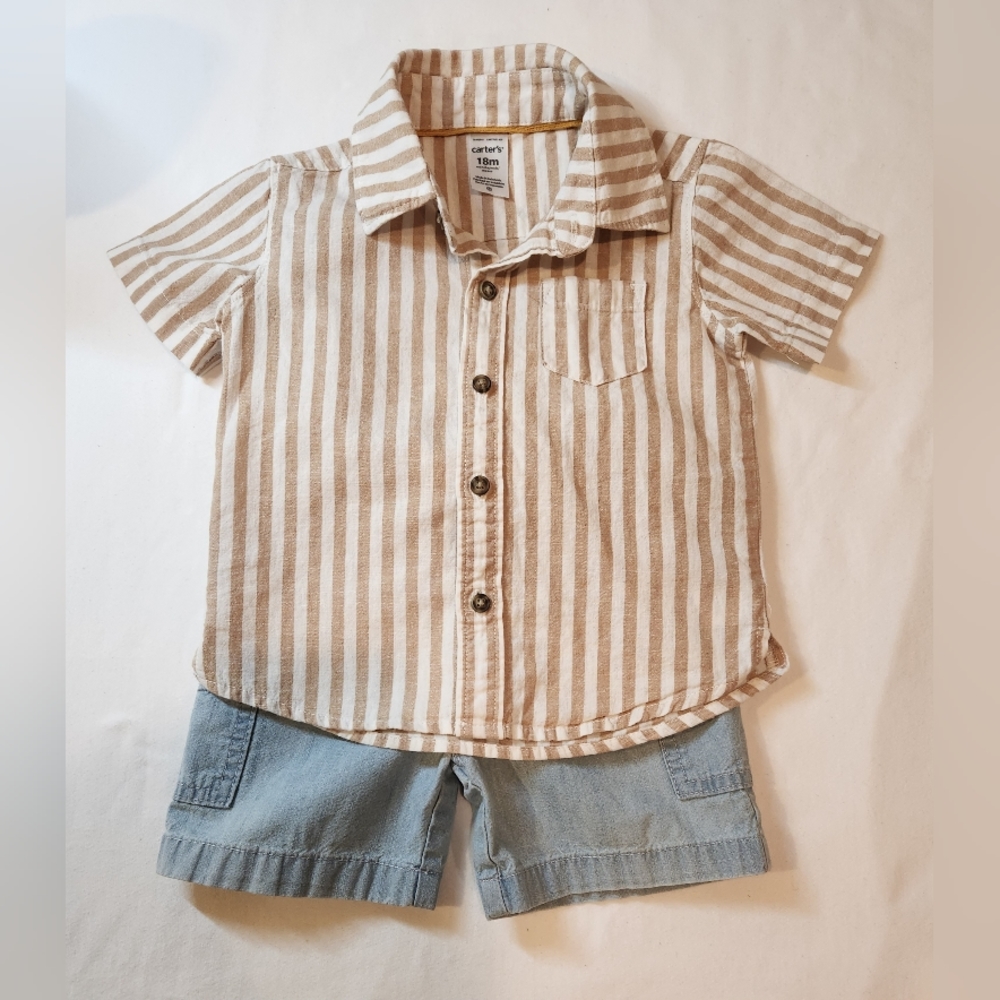 3/$20 Carter's Shirt and Short Set